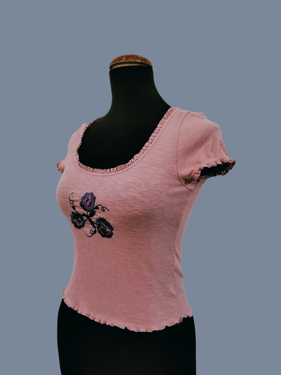 Blue Roses Triskelion Shirt No. 2