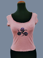 Blue Roses Triskelion Shirt No. 2