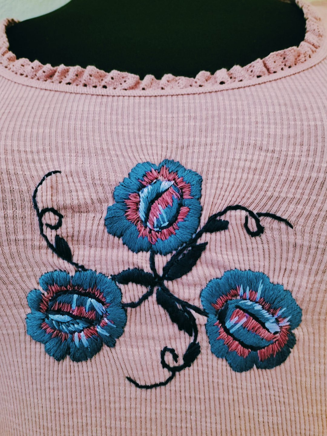 Blue Roses Triskelion Shirt No. 2