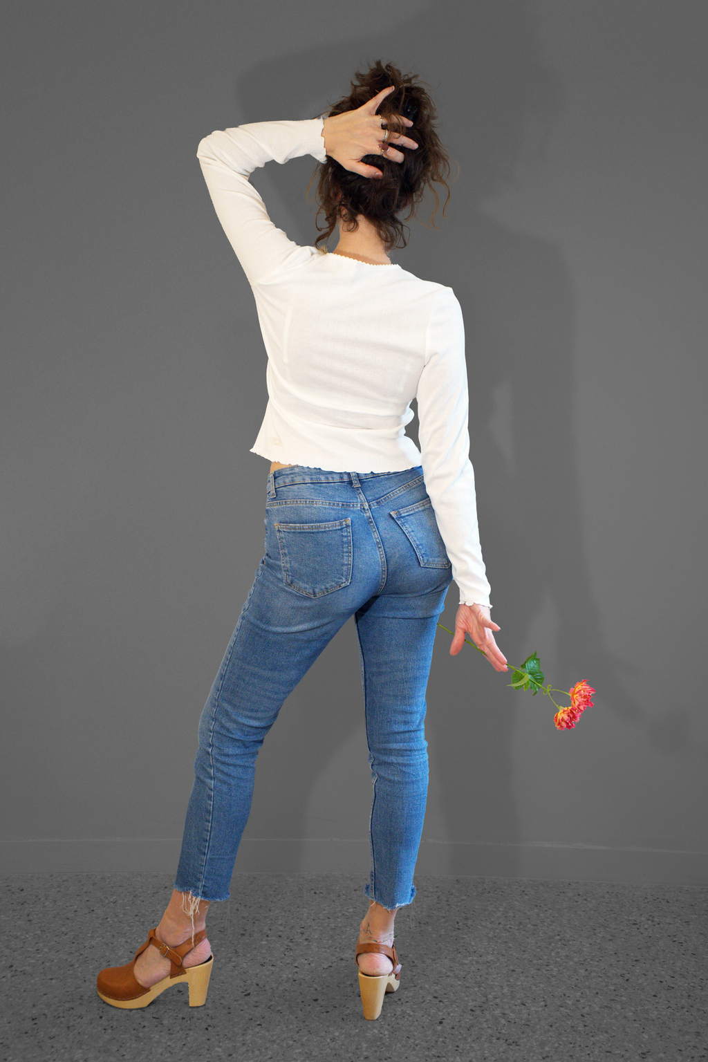 Blue Roses Triskelion Jersey Top No. 1