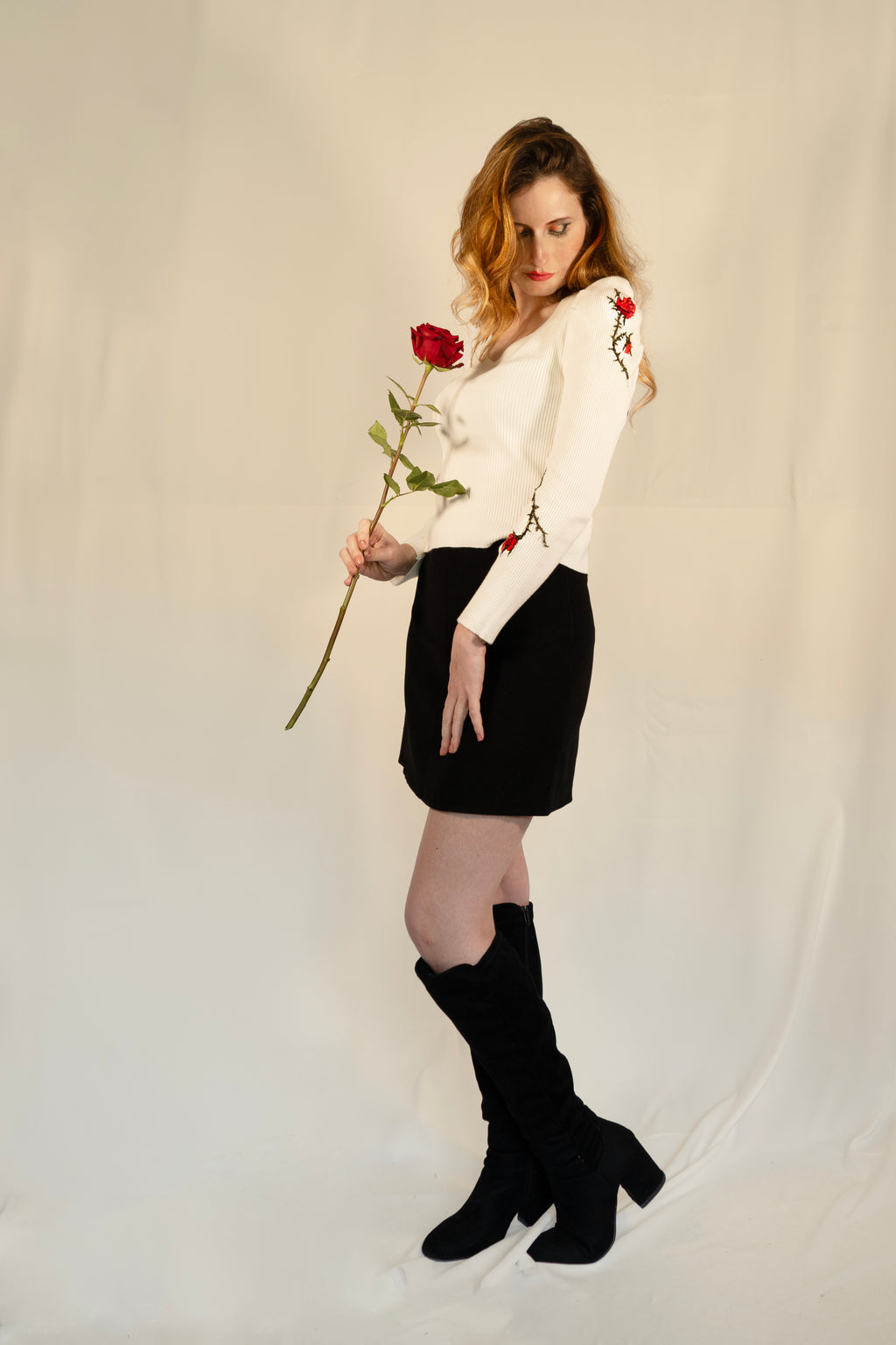 Rosaspina Long-Sleeve Top No. 1