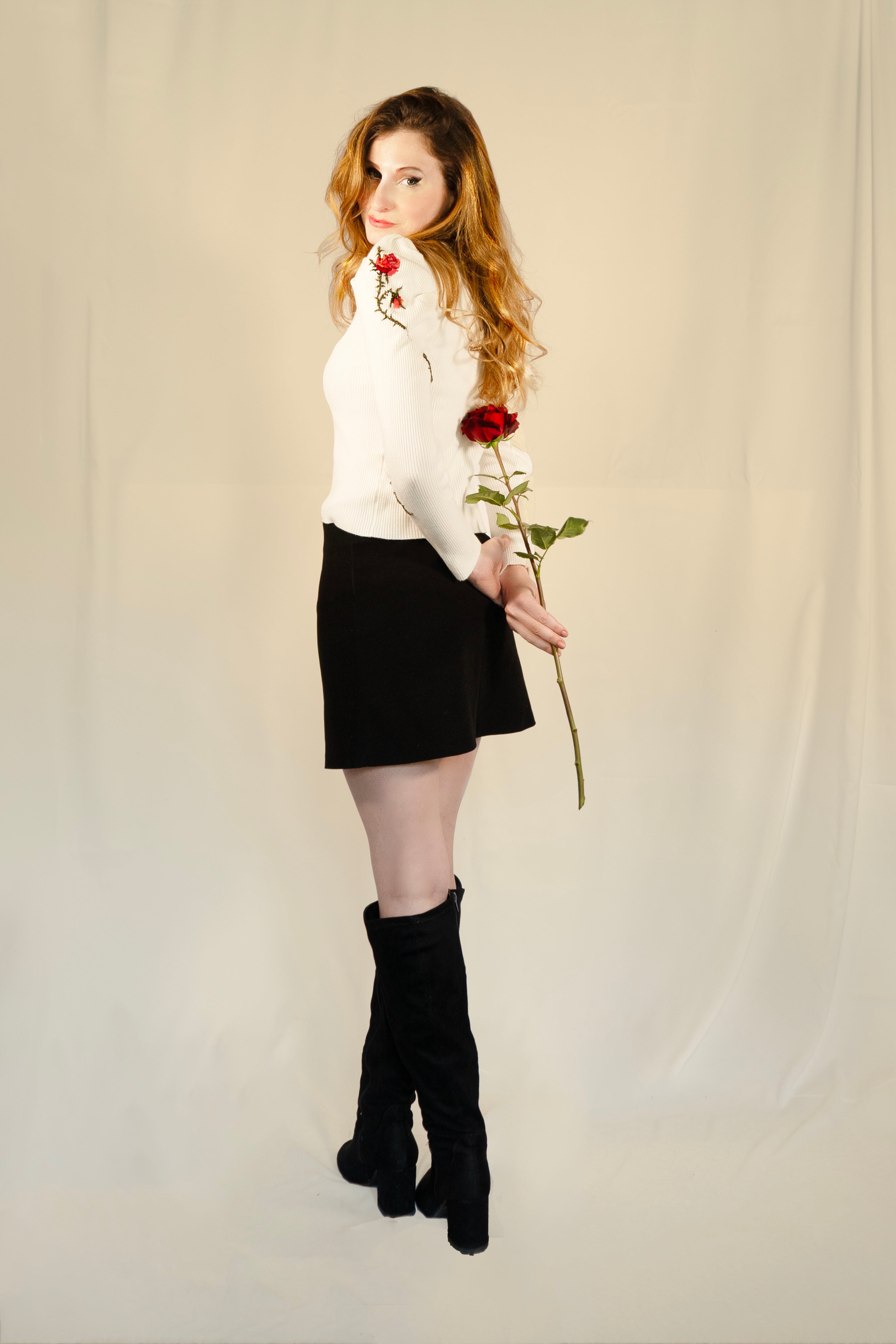 Rosaspina Long-Sleeve Top No. 1