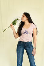 Blue Roses Triskelion Shirt No. 2