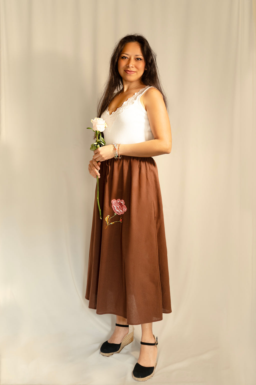 Centifolia Skirt No. 1 / Rolling Roses