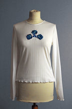 Blue Roses Triskelion Jersey Top No. 1