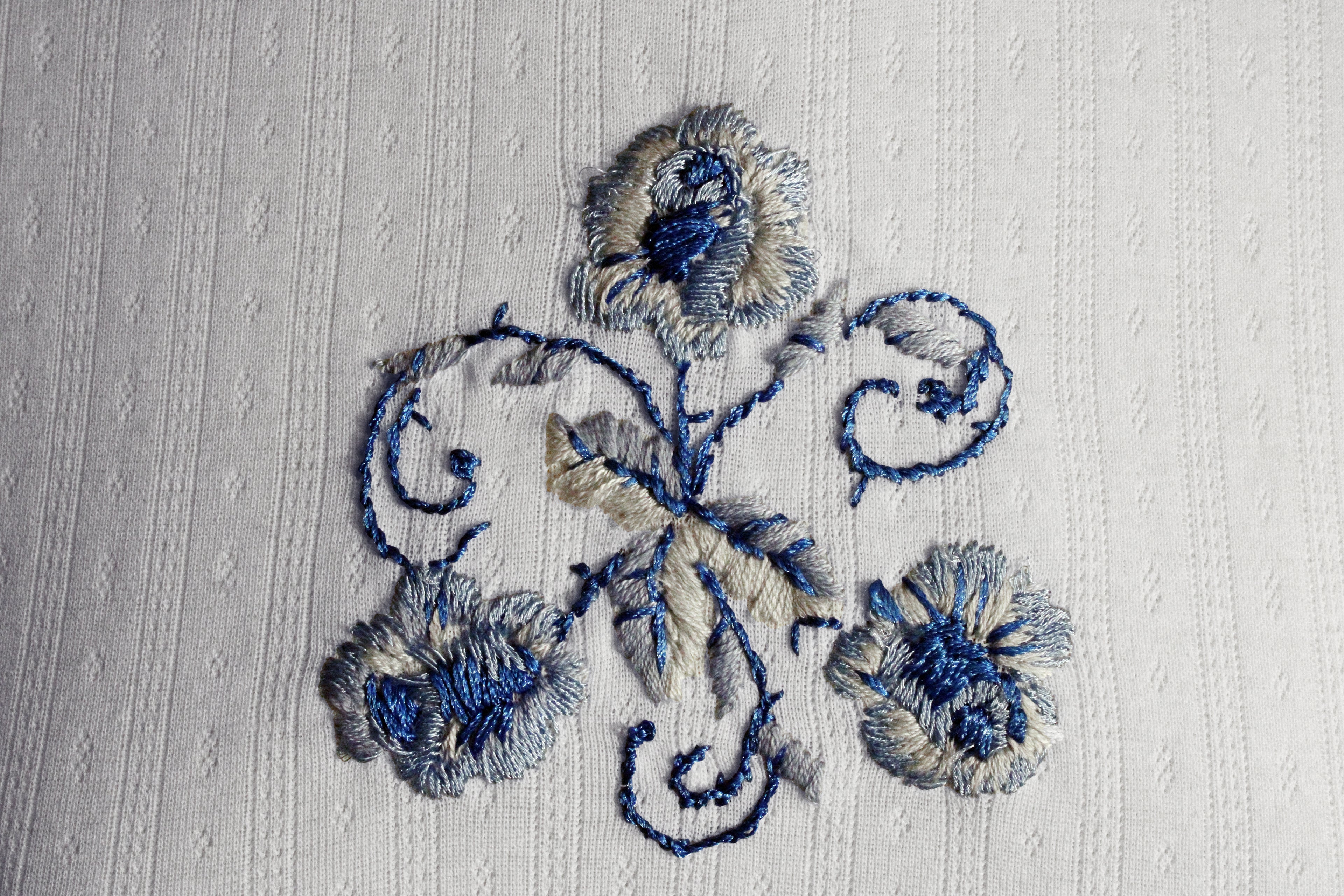 Blue Roses Triskelion Jersey Top No. 2