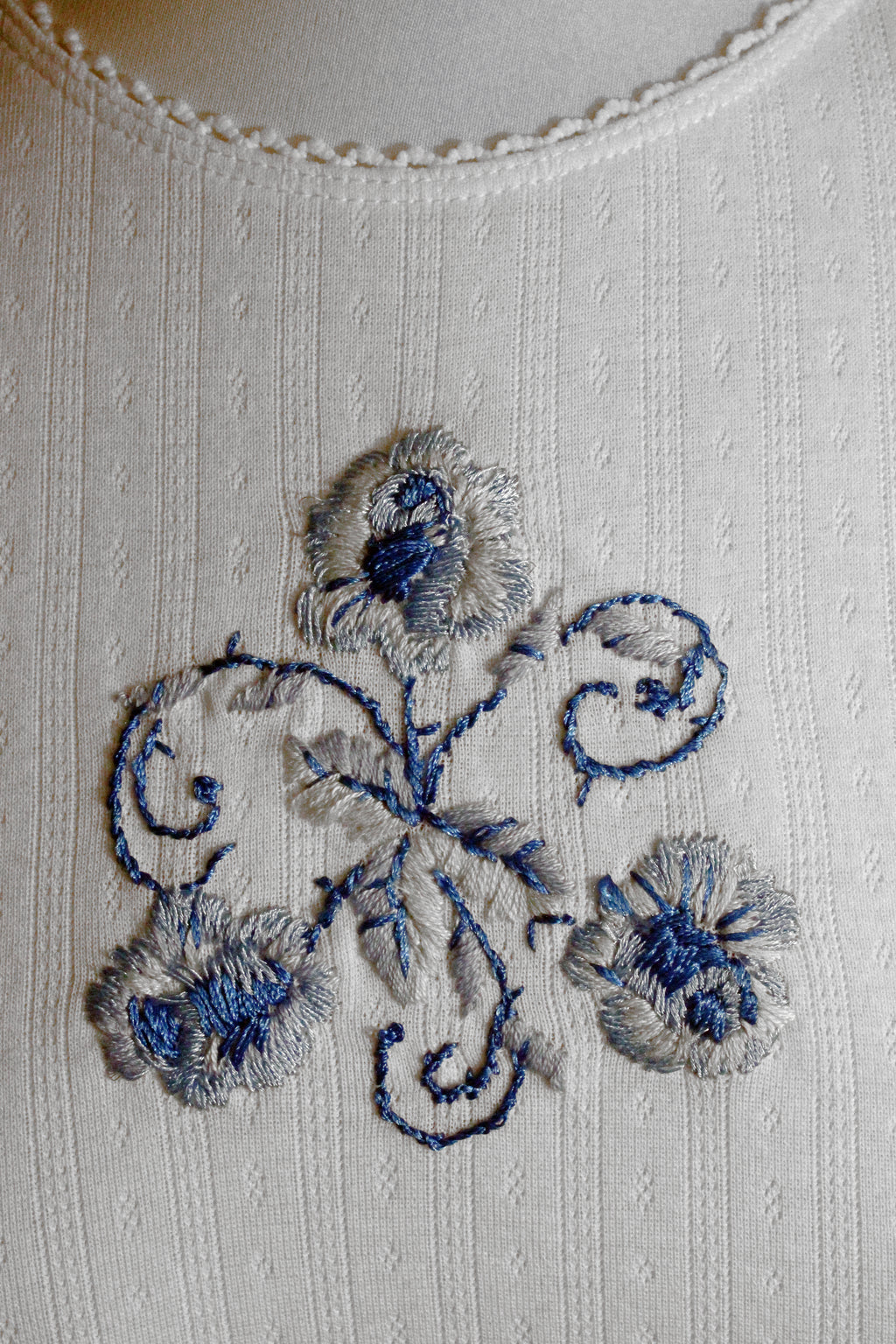 Blue Roses Triskelion Jersey Top No. 2
