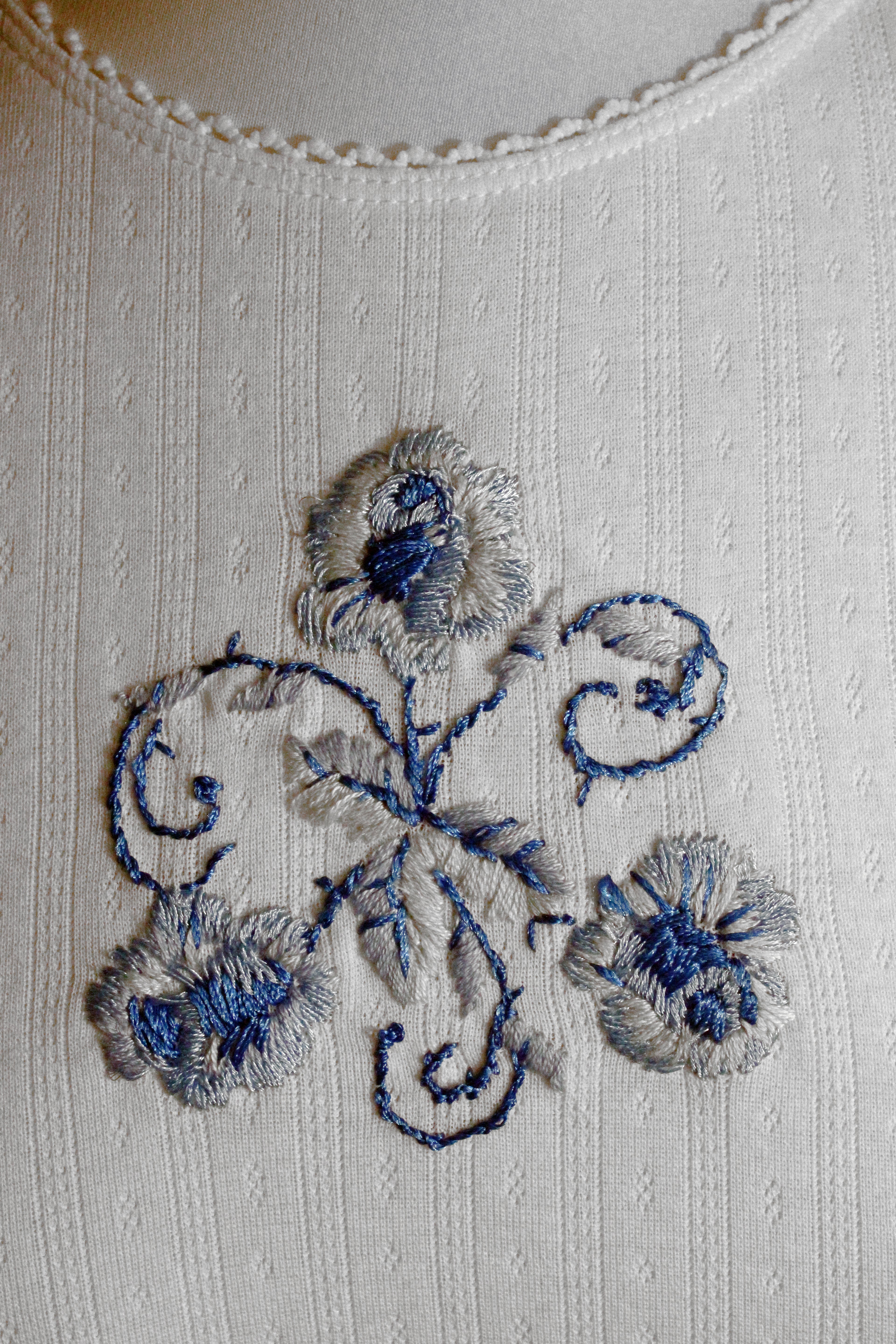 Blue Roses Triskelion Jersey Top No. 2