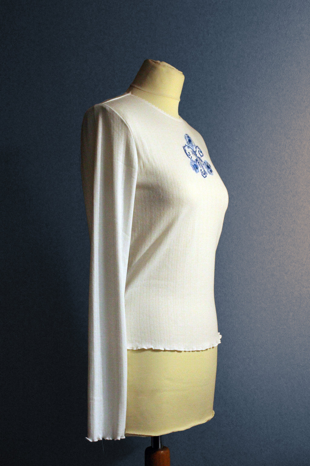 Blue Roses Triskelion Jersey Top No. 2