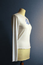 Blue Roses Triskelion Jersey Top No. 2