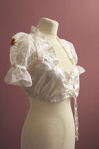 Dirndlbluse Red Rosebuds Nr. 2