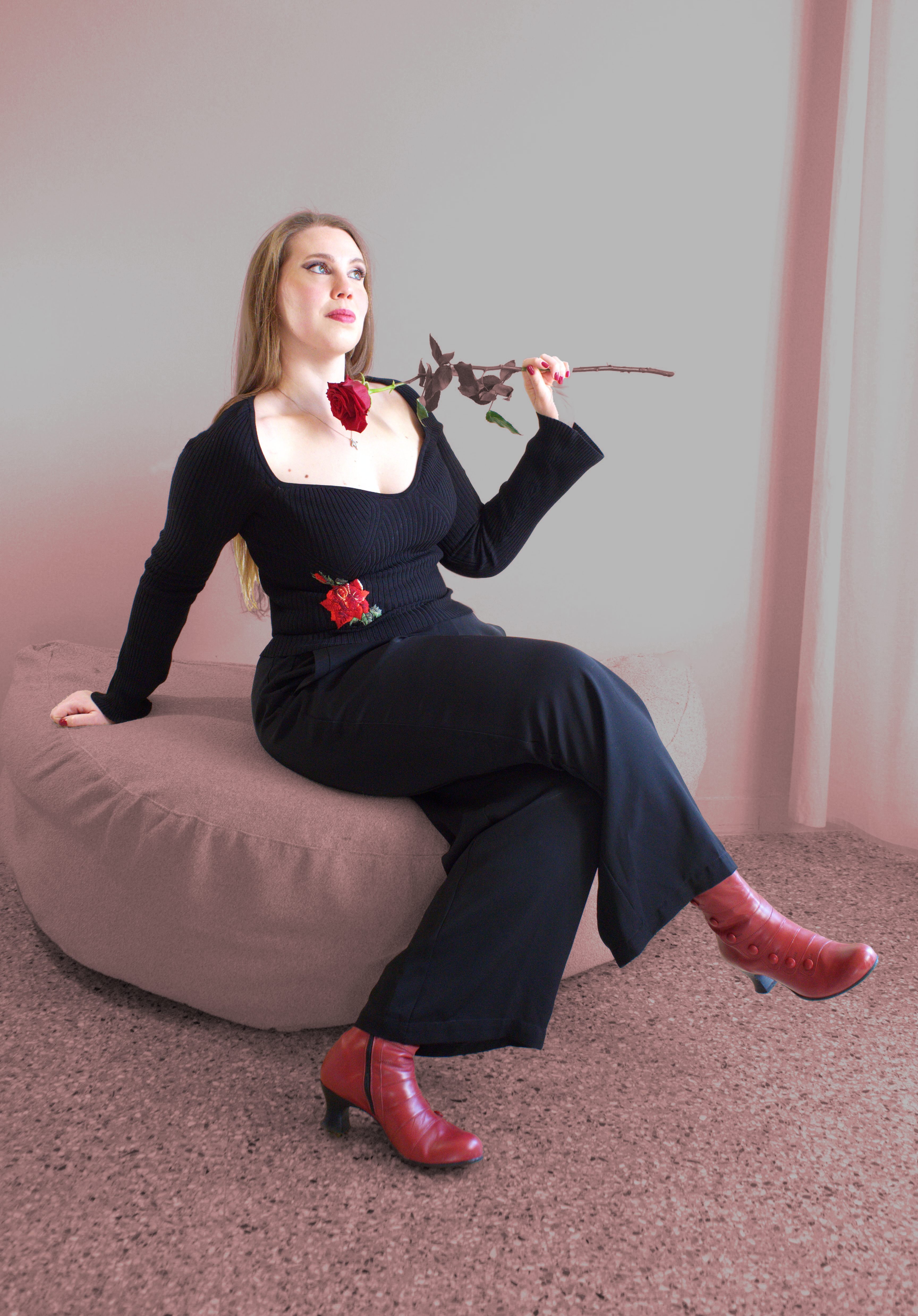 Red Rose Hips Top No. 1